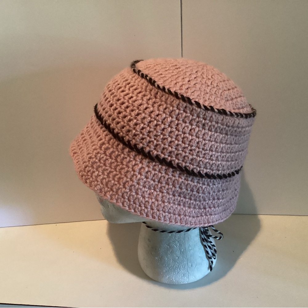Pink Crochet Women's Hat